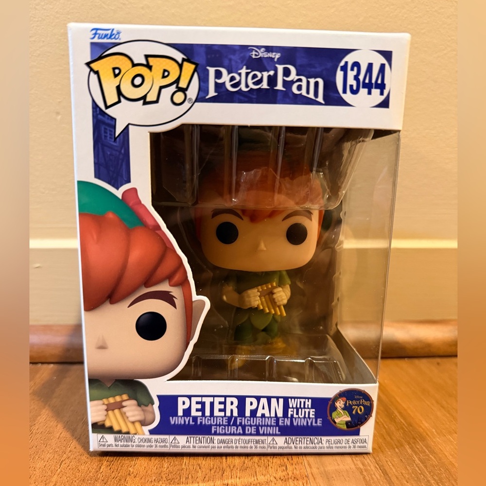 Funko Pop! Peter Pan with Flute - Red Hair & Green Outfit